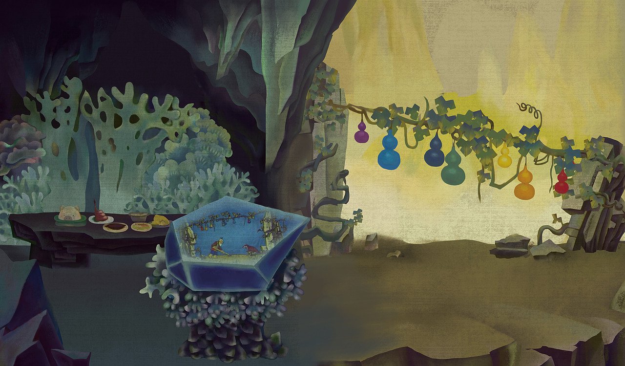 葫芦娃场景插图