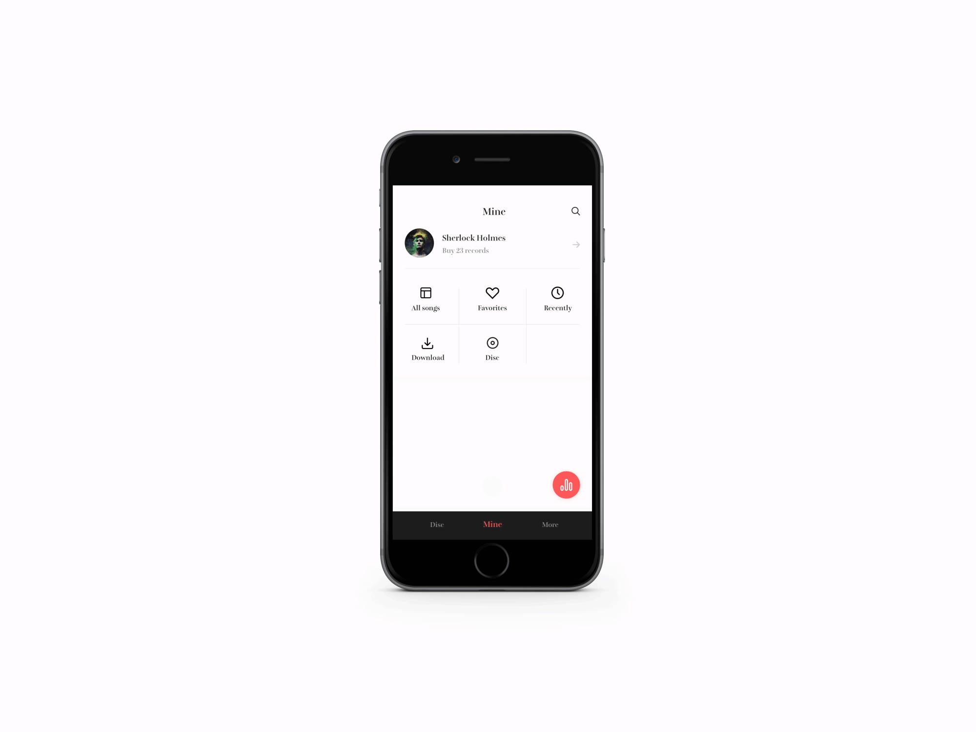 BR Music APP（图ZODAzMDkxODA=） - APP界面 - 站酷设计师吴铁奶原创素材 - 站酷ZCOOL