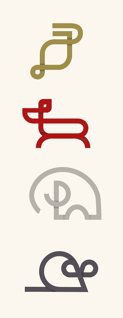 扁平化动物（图ZMjU3NDY1ODg=） - 图标 - 站酷设计师meiyanguo原创素材 - 站酷ZCOOL