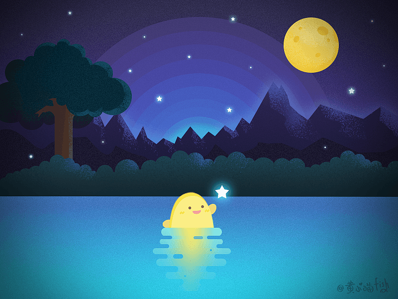 一些动态插画and头像（图ZNzQ3NzEwNDA=） - 创作习作 - 站酷设计师黄小喵fish原创素材 - 站酷ZCOOL