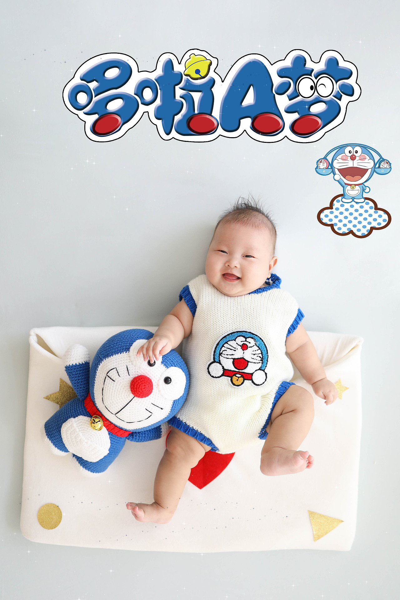 百天宝宝男孩场景