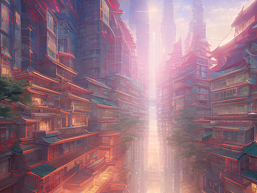 #站酷梦笔#A beautiful ultradetailed anime illustra