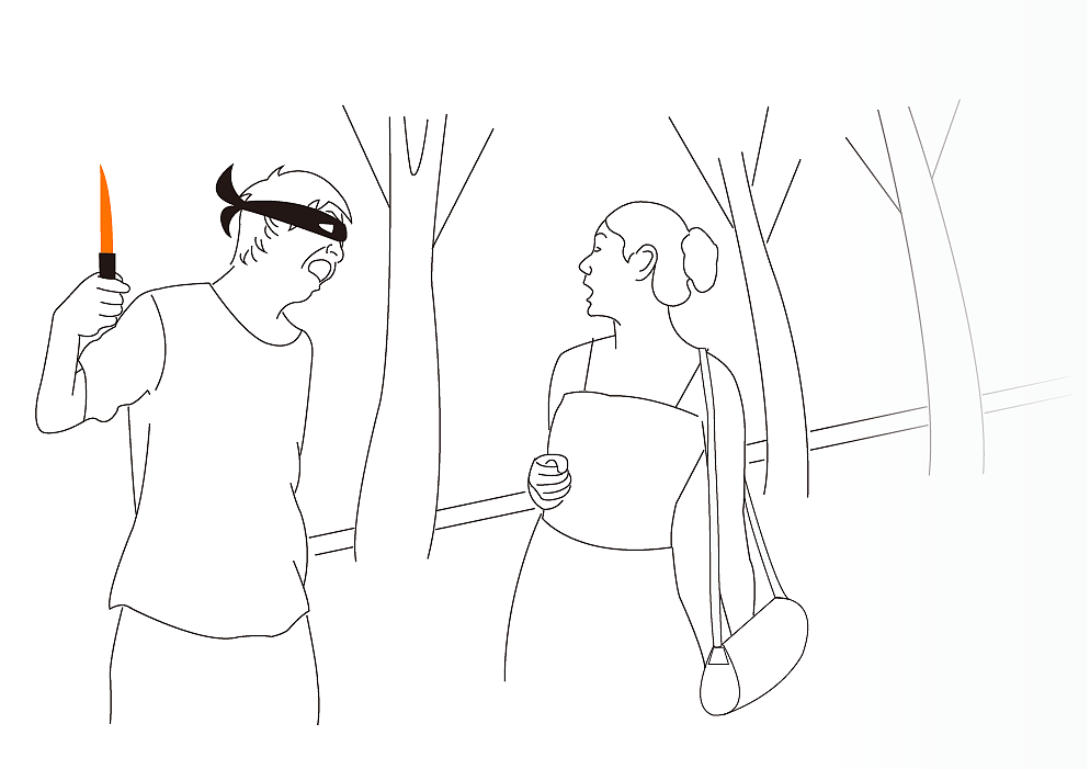 治安 防盗 插图（图ZNDQ2NDQ4MDg=） - 概念设定 - 站酷设计师马小柒原创素材 - 站酷ZCOOL