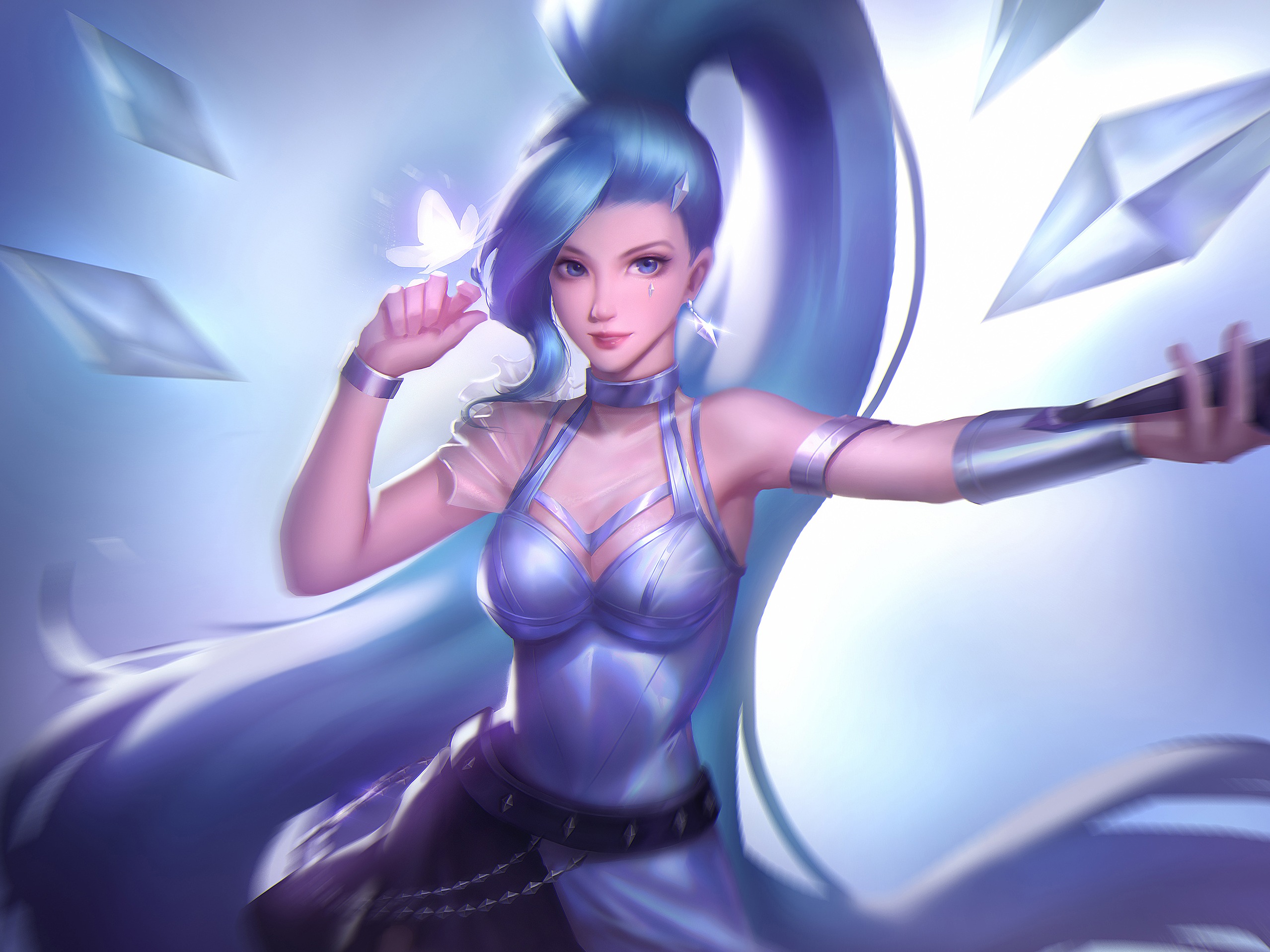 kda女团英雄联盟同人新英雄萨勒芬妮