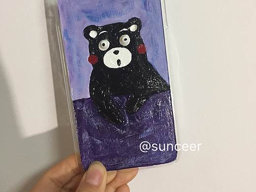 手机壳更新啦~画了七款可爱的~