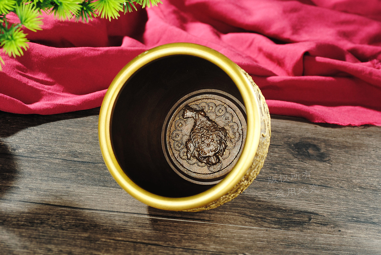 铜器招财缸风水缸铜器工艺品