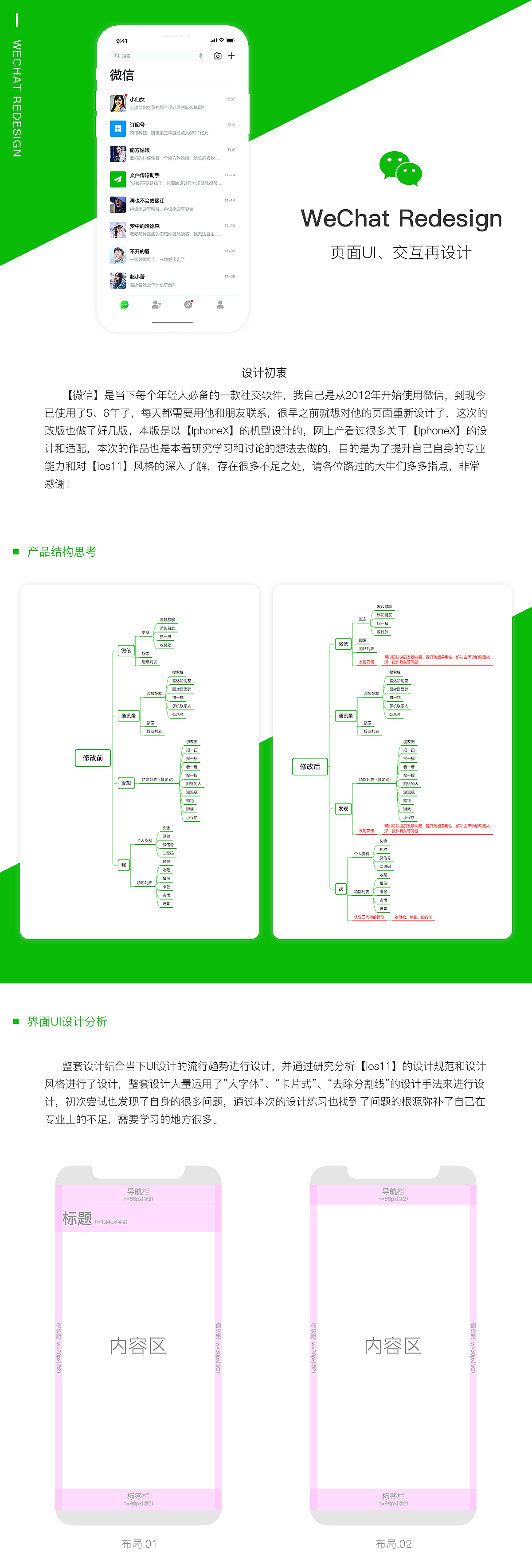 微信再设计-iphoneX适配学习（图ZMTAzNDMzMzYw） - APP界面 - 站酷设计师设计爱好者LeeSan原创素材 - 站酷ZCOOL