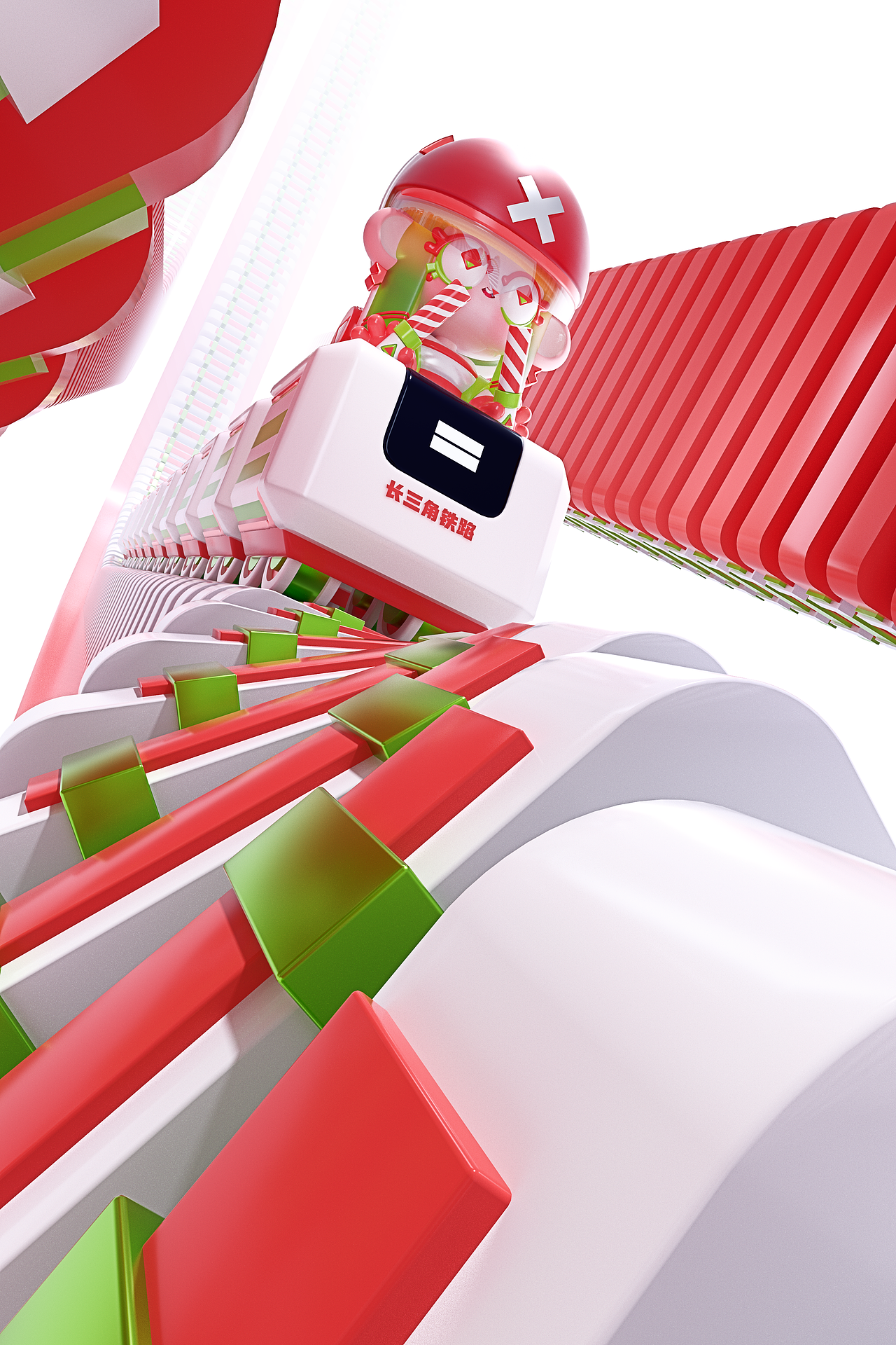 【长三角铁路文创ip设计】铁路姐妹-品牌IP设计（图ZMzM0OTc1ODU2） - IP形象 - 站酷设计师陈鑫字星尘原创素材 - 站酷ZCOOL