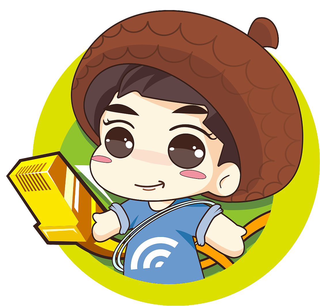 微信专用形象橡果人物