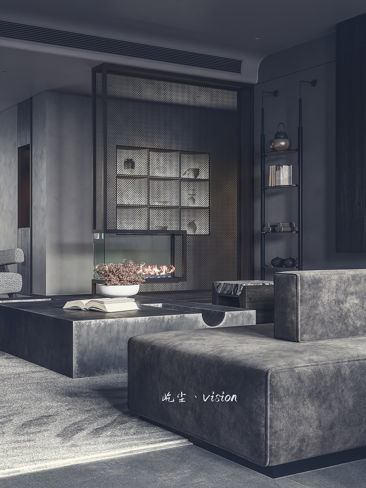 屹尘丨现代与中式交融