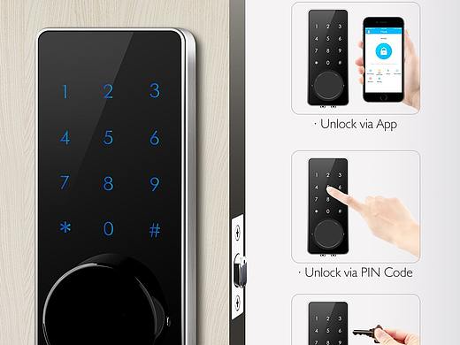 AKASO智能門鎖（個人主頁-ZMjc4NjYwMzY=） - 其他平面 - 站酷設(shè)計師西米定制原創(chuàng)素材 - 站酷ZCOOL