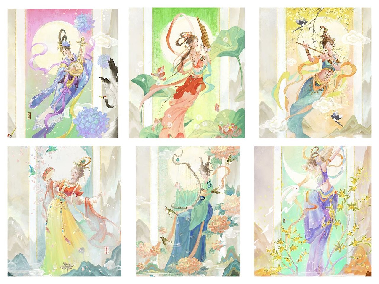 古风美人插画（图ZMzQyMzQ3MDcy） - 艺术插画 - 站酷设计师桃浪砂原创素材 - 站酷ZCOOL