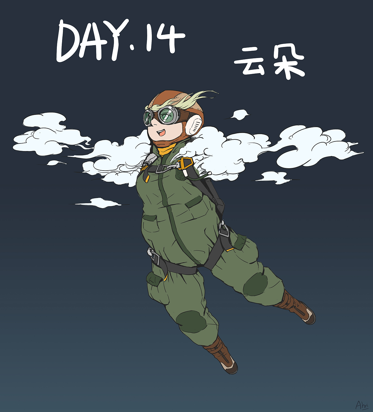 30DAYS奇妙女孩挑战（图ZMTc5MzU0NzI0） - 游戏原画 - 站酷设计师鱼好炫原创素材 - 站酷ZCOOL