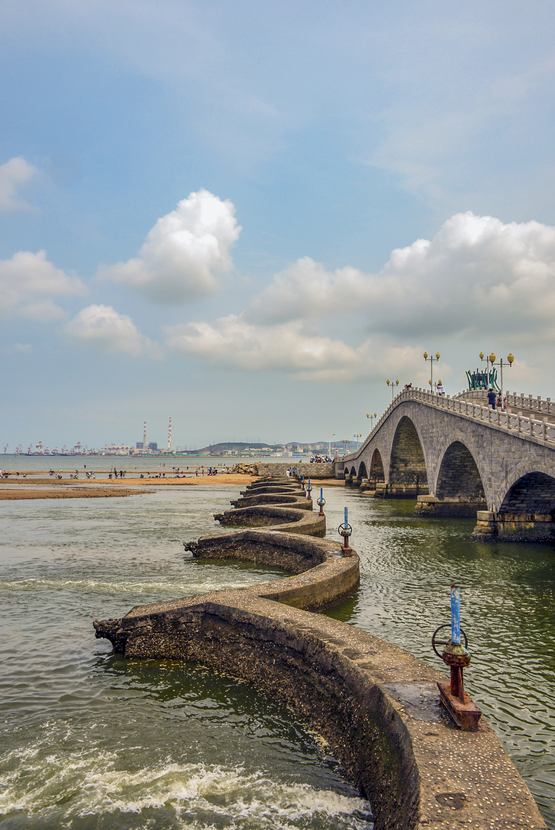 威海风景 上下班路上