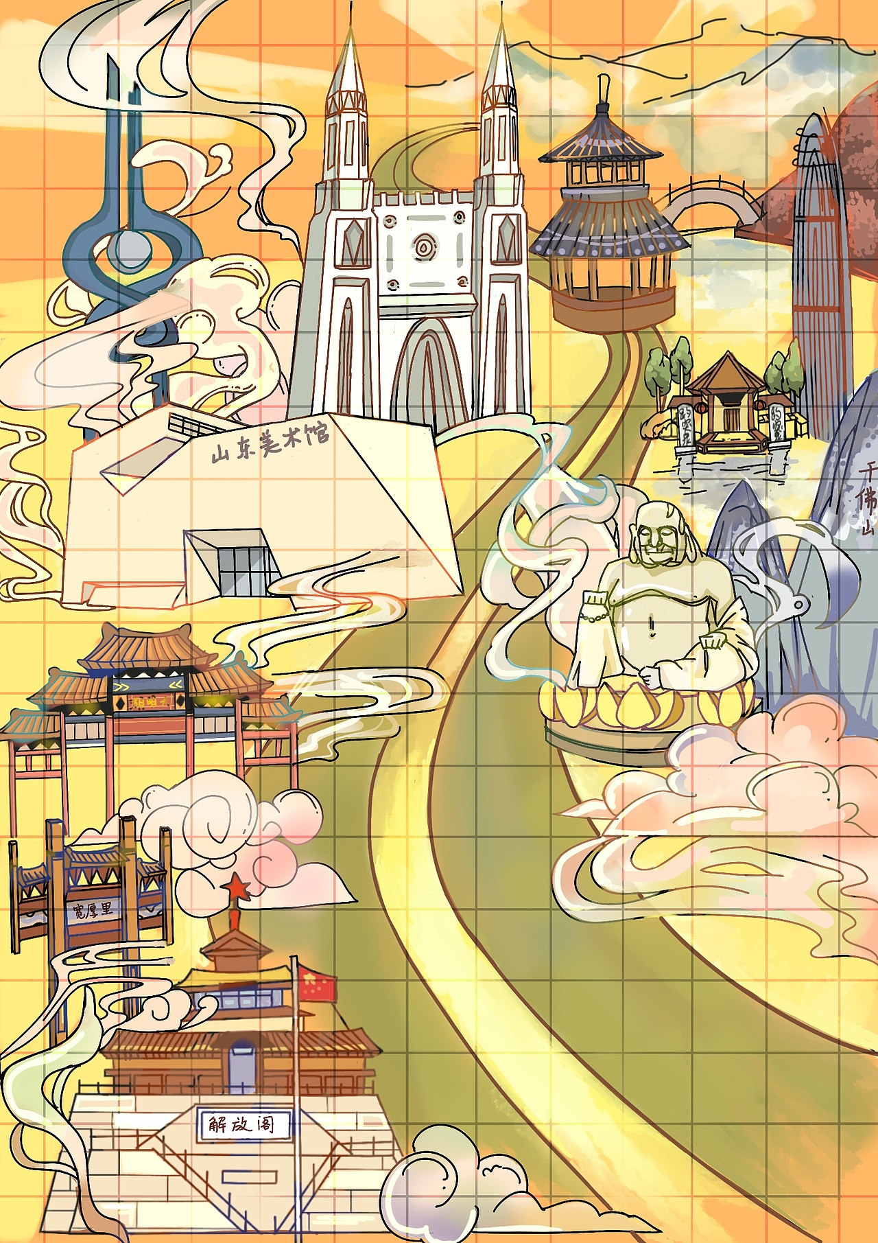 国风建筑。。。