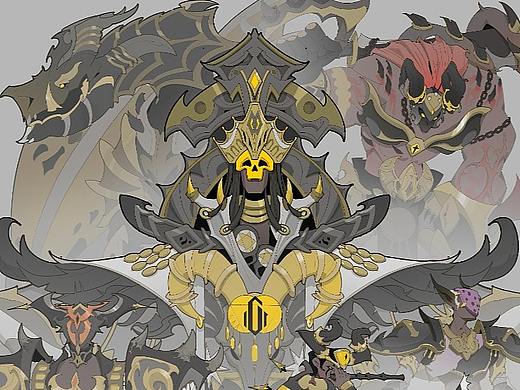 太空克苏鲁（个人主页-ZNjM2NDE0MzI=） - 游戏原画 - 站酷设计师天上捞原创素材 - 站酷ZCOOL