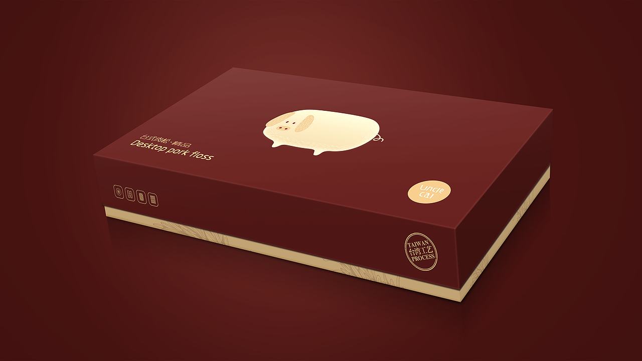 unclecai台式肉松包装（图ZOTQxNzAxMTI=） - 包装 - 站酷设计师山水境界原创素材 - 站酷ZCOOL