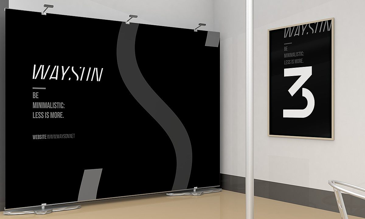 Be minimalistic: Less is more.