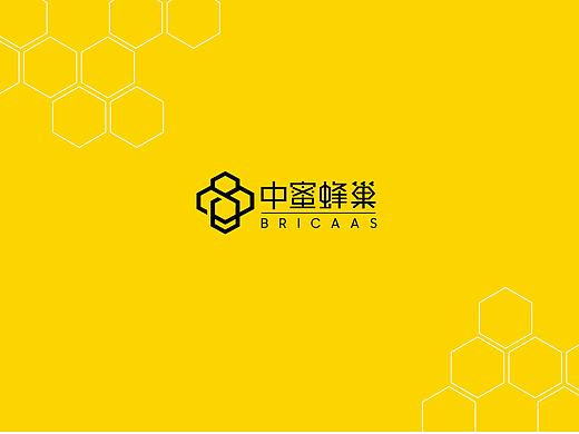 中蜜蜂巢LOGO设计方案1