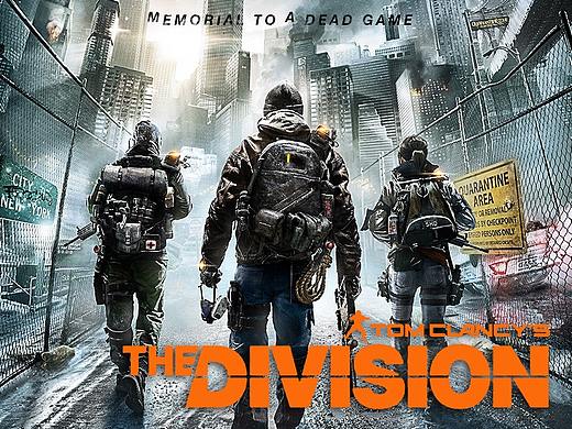 Tom clancy's The Division全境封锁网页设计分享