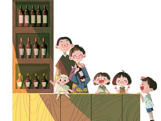 葡萄、红酒、爱情
