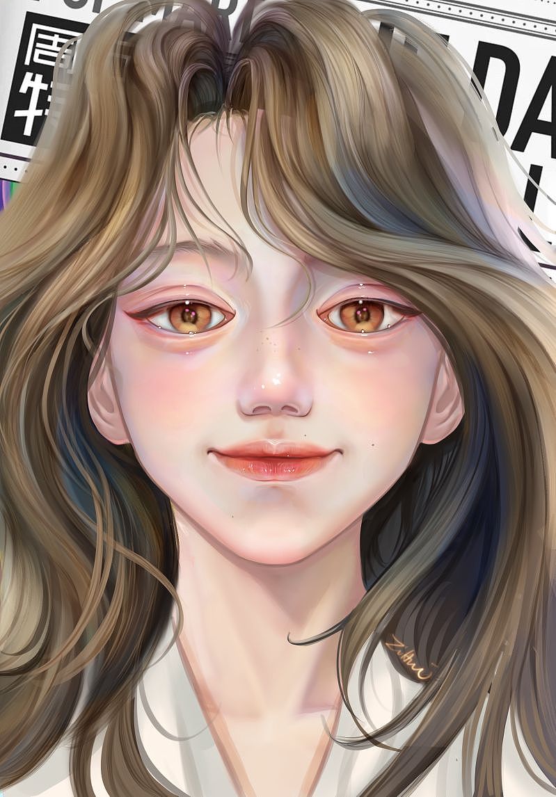 procreate半厚涂头像练习