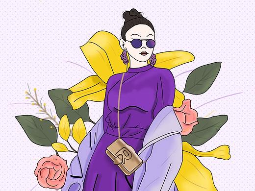 手绘插画闪屏页