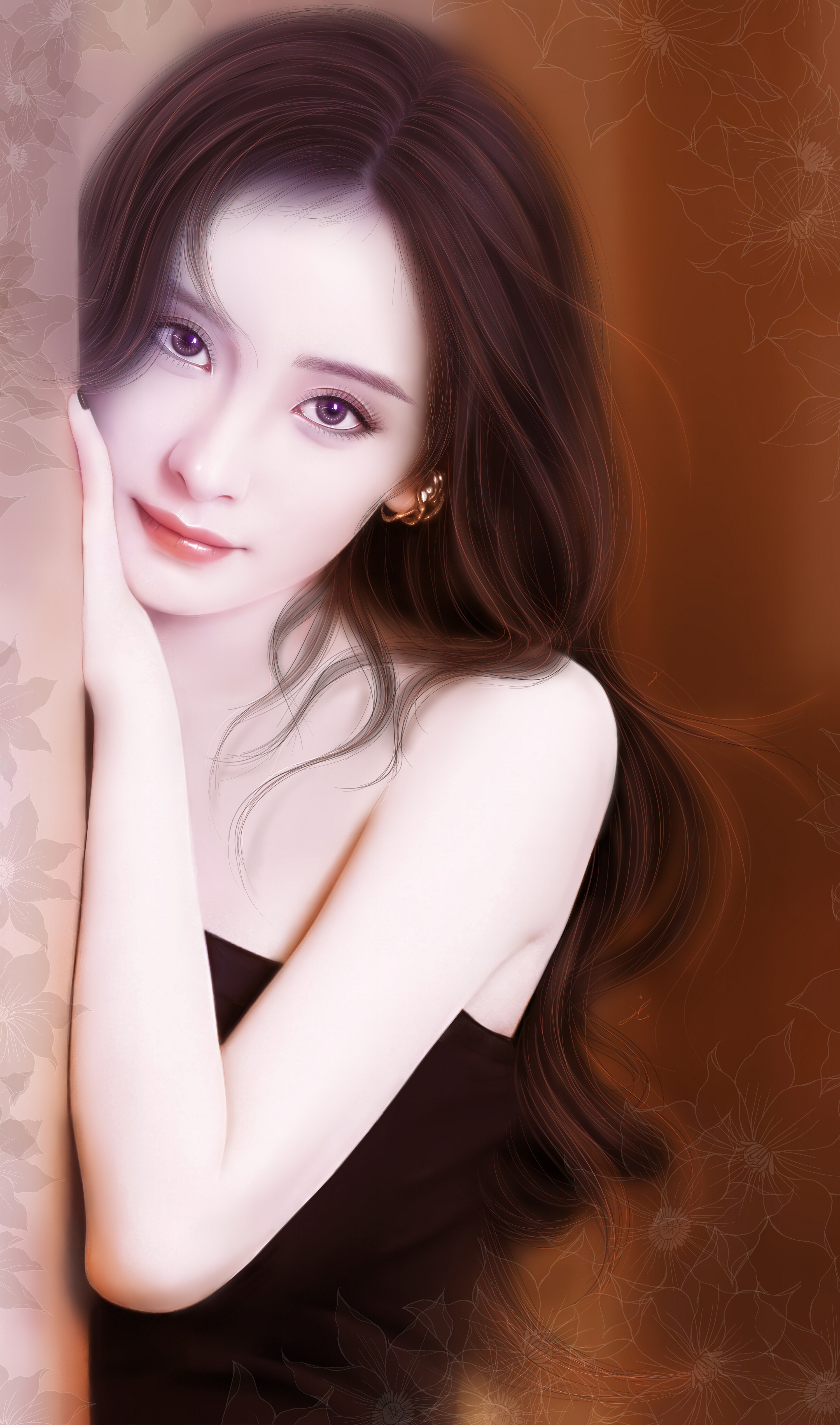 杨幂|插画|插画习作|影子的翅膀 - 原创作品 - 站酷 (zcool)