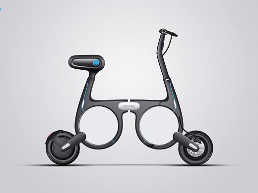 哈士奇设计作品 - 电动车