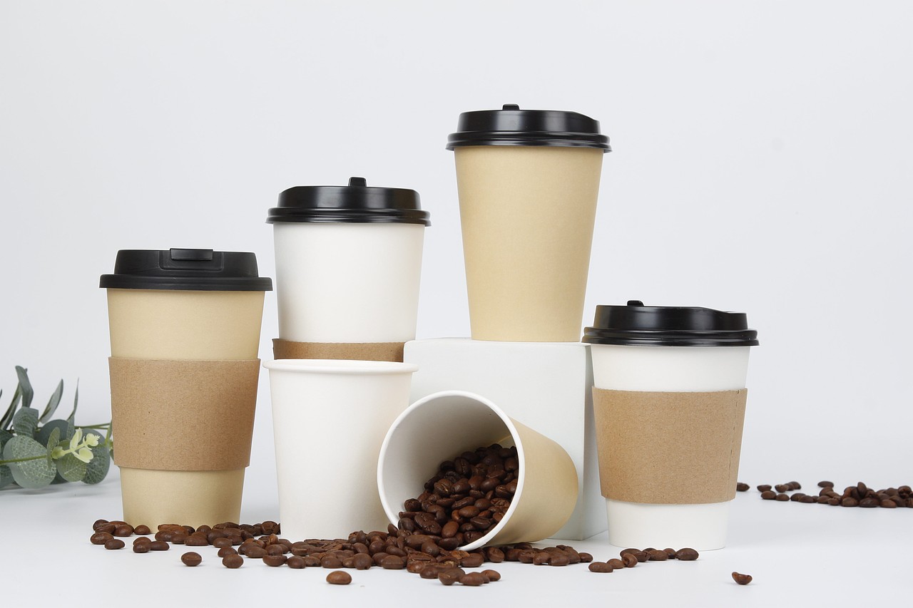 单层双层纸杯咖啡杯热饮杯奶茶杯咖啡杯盖（图ZMjI4NTk0NDgw） - 产品摄影 - 站酷设计师PeterParkerPeng原创素材 - 站酷ZCOOL