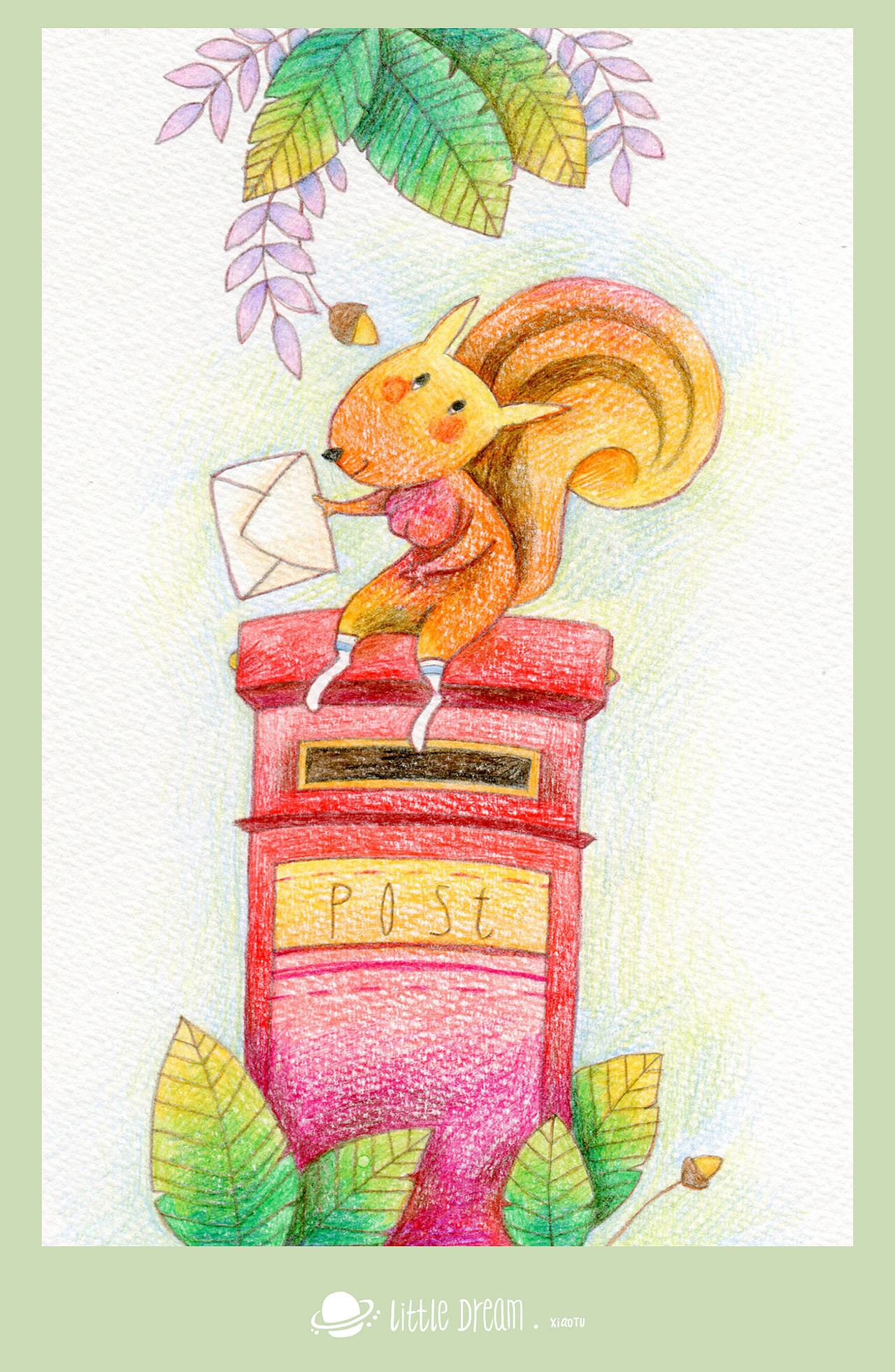 小动物们的邮政局|插画|儿童插画|小兔sophie - 原创作品 - 站酷