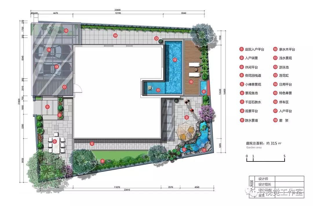 别墅花园设计（图ZMjA5MjU2NzY0） - 景观设计 - 站酷设计师Z34351419原创素材 - 站酷ZCOOL