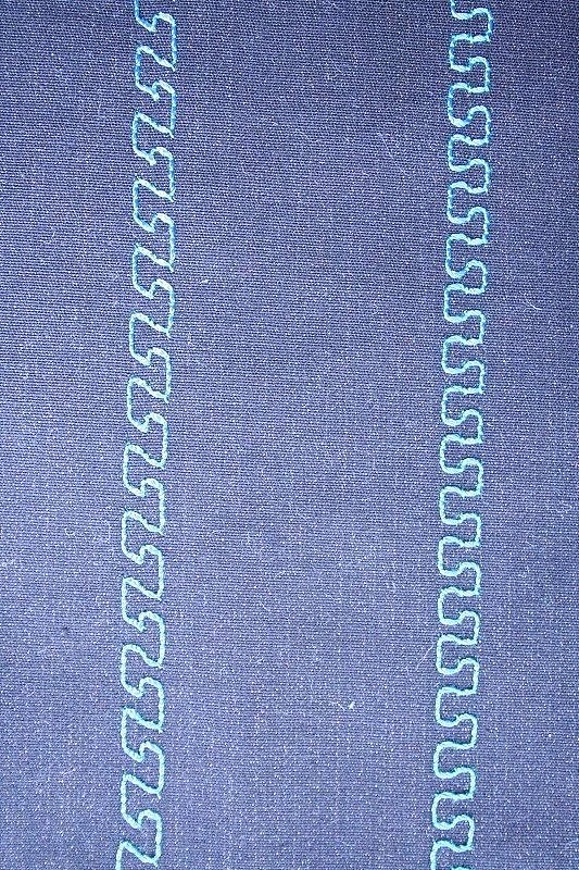 服装特种工艺样布图刺绣设计参考特种缝纫机针车效果图