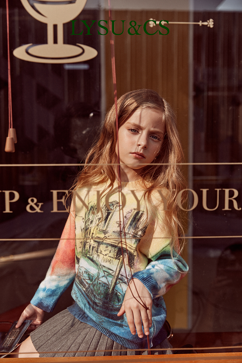 “普罗旺斯的静谧”童装形象画册 LYSU&CS kids wear