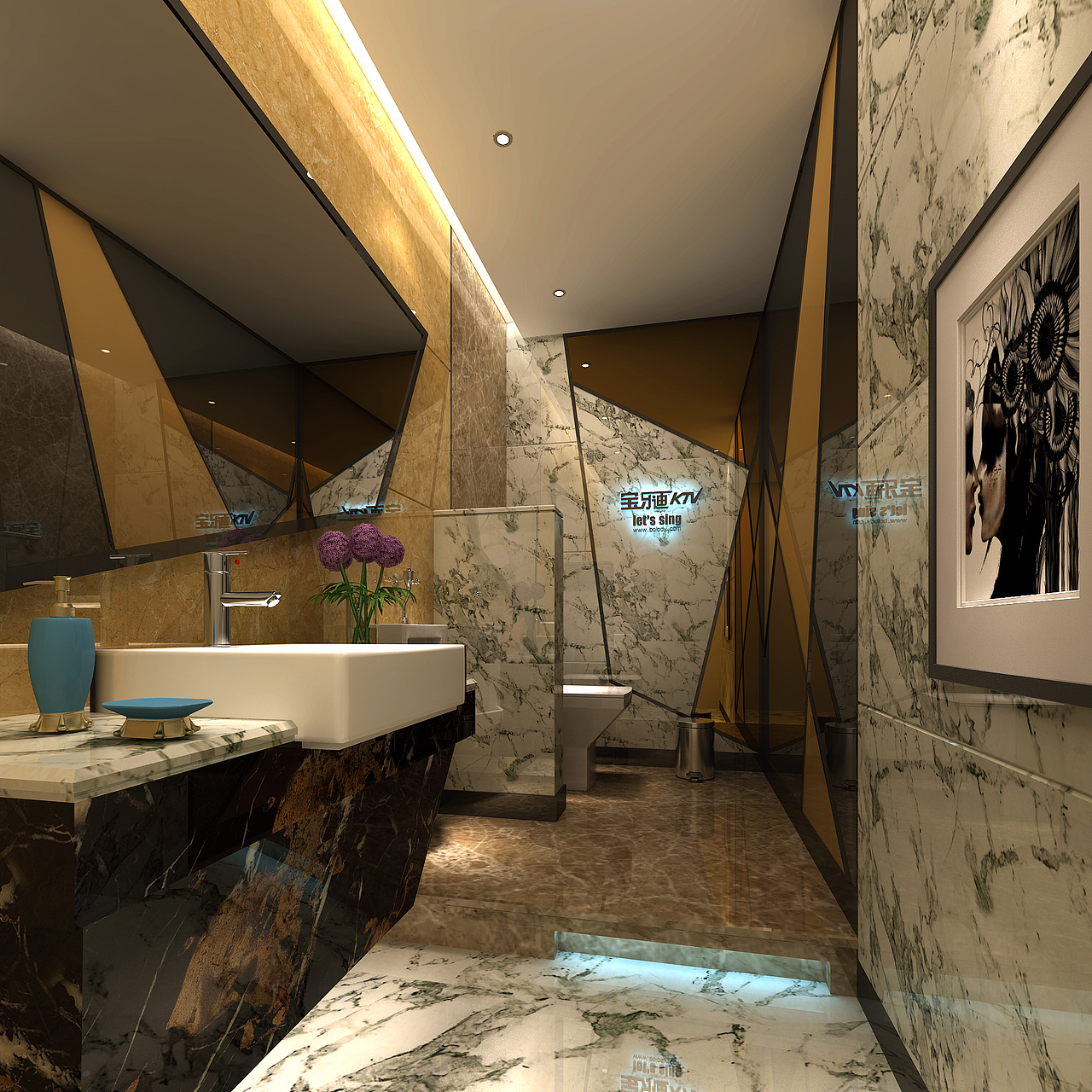ktv 卫生间 02