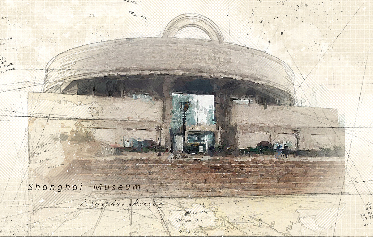 《春申》上海经典插画/照片合成（图ZODY2NDYwMjQ=） - 图案 - 站酷设计师WiHKenneth原创素材 - 站酷ZCOOL