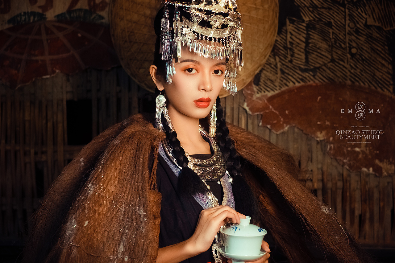 苗族姑娘（图ZMjA2ODg0MDQw） - 人像摄影 - 站酷设计师钦钦子Emma原创素材 - 站酷ZCOOL