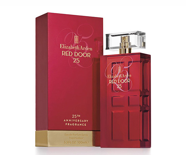 伊丽莎白雅顿——红门香水创意插画临摹