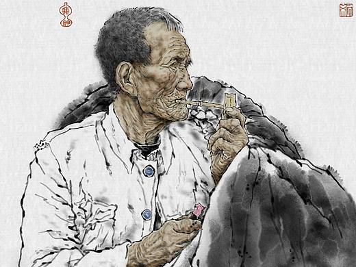 纪保超数字写意中国画系列