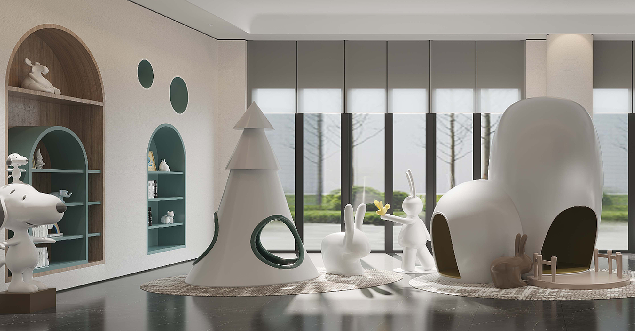 【微视设计&设计管家】2200平方城市会客厅/营销中心