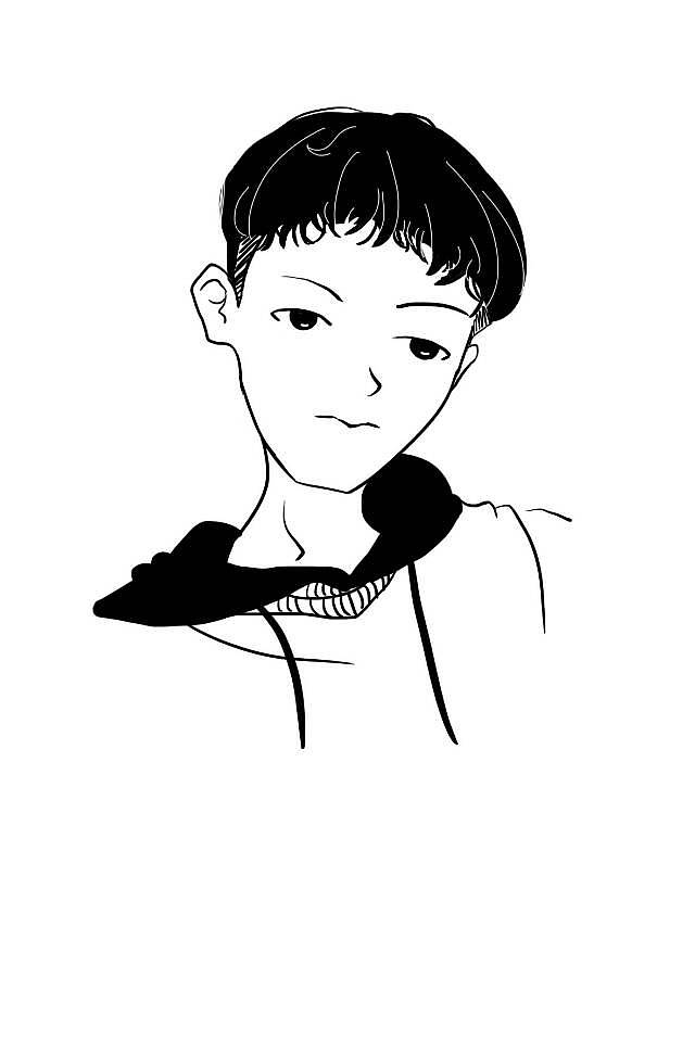 萌版漫画风手绘头像