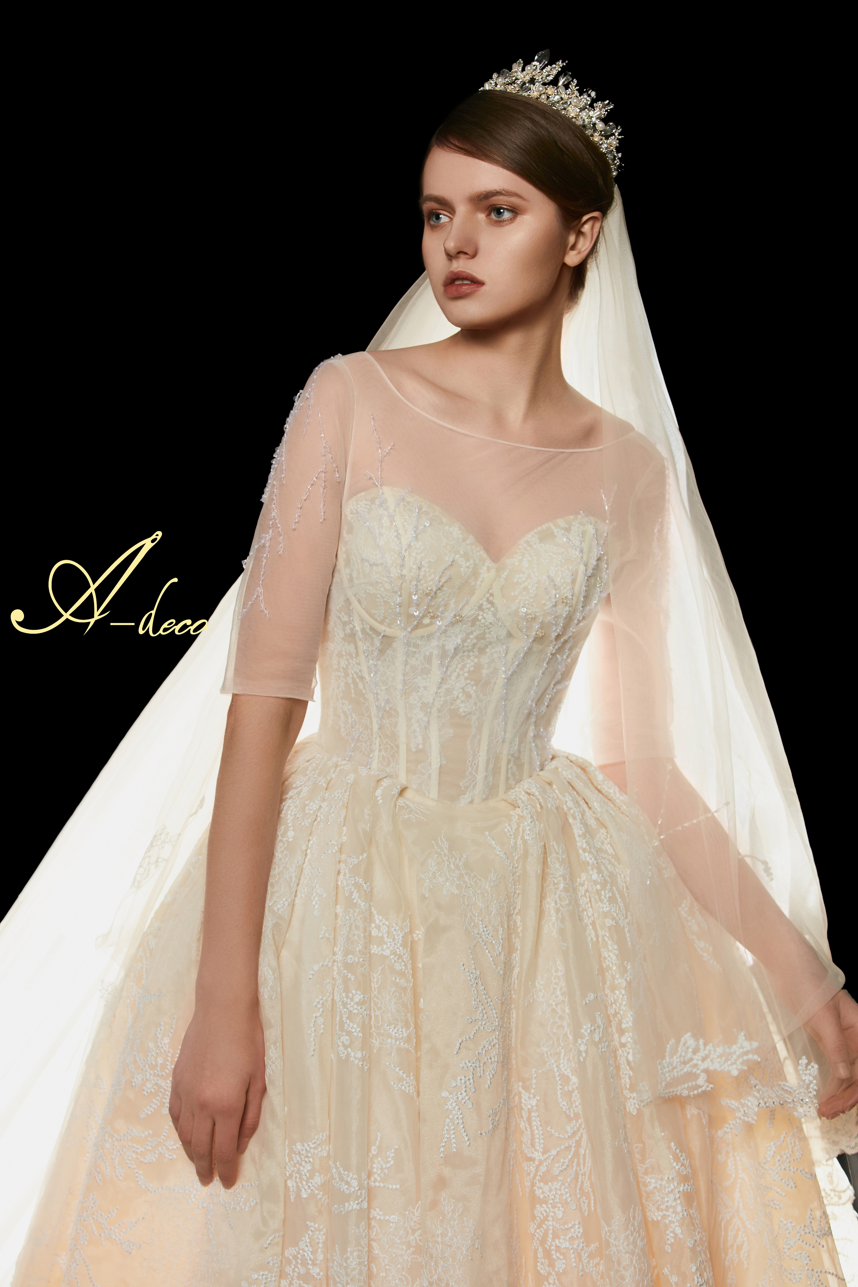 金色年华|服装|正装/礼服|adeco婚纱礼服 - 原创作品 - 站酷 (zcool)