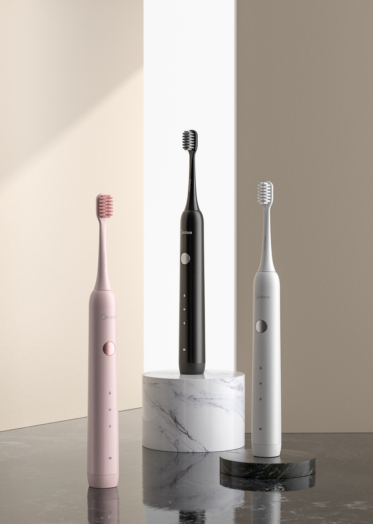 吹风机/电动牙刷/除螨仪 场景渲染合集|三维|产品|lim_林 - 原创作品