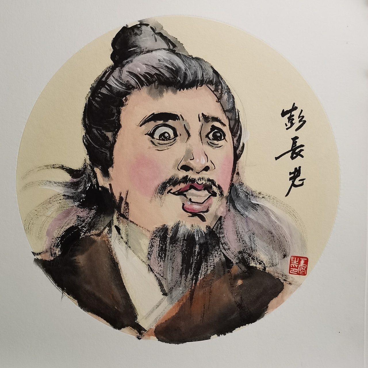 83版射雕人物水墨漫像（图ZMjgyMjkwMjk2） - 单幅漫画 - 站酷设计师一风老师原创素材 - 站酷ZCOOL
