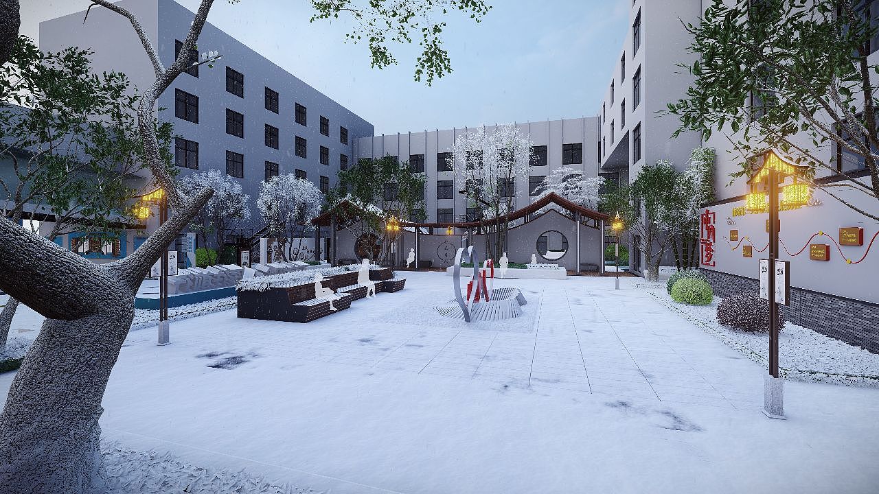 不忘初心，医往前行——医院展示园地景观改造设计！（图ZMzIzMzI4MTIw） - 景观设计 - 站酷设计师诗意景观原创素材 - 站酷ZCOOL