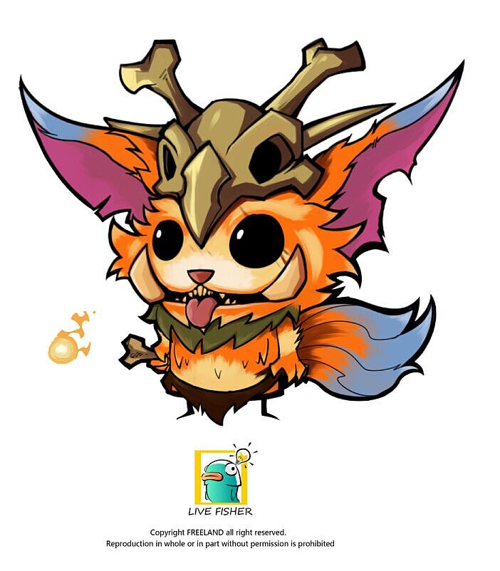 LOL Q版手绘2015（图ZMjQyNTI3NjA=） - 新锐潮流插画 - 站酷设计师卡西米尔手绘原创素材 - 站酷ZCOOL