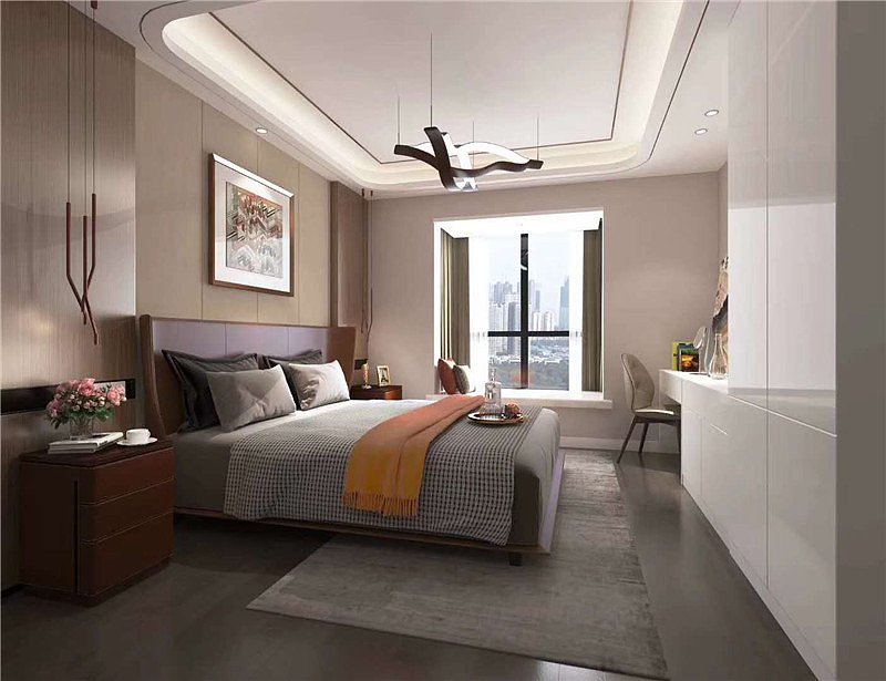 蓝湖丽都（现代轻奢）125m²效果图赏析（图ZMTQwNDE5OTYw） - 家装设计 - 站酷设计师重庆新思路装饰原创素材 - 站酷ZCOOL