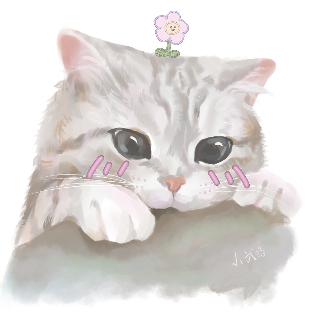 小猫~~（图ZMjUwNTExNDY4） - 商业插画 - 站酷设计师阿咸233原创素材 - 站酷ZCOOL