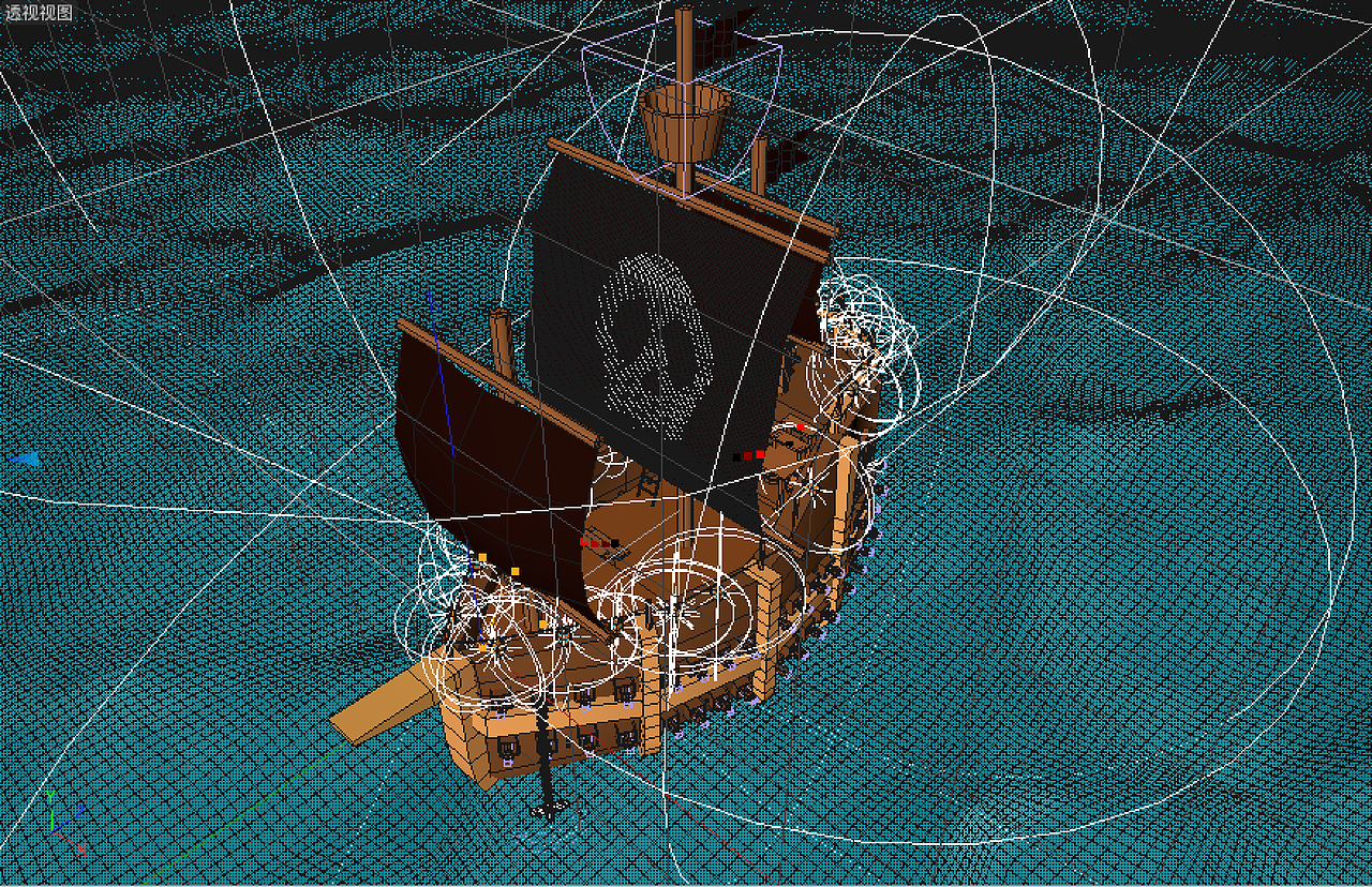 Cinema4d 练习三“海盗船”（图ZNjgzNjE0MDQ=） - 场景 - 站酷设计师磨沙水鱼杯原创素材 - 站酷ZCOOL