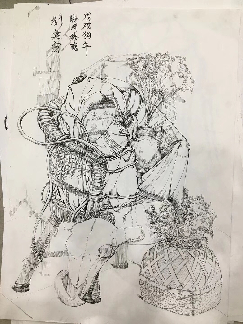 天籁在线学生速写作品